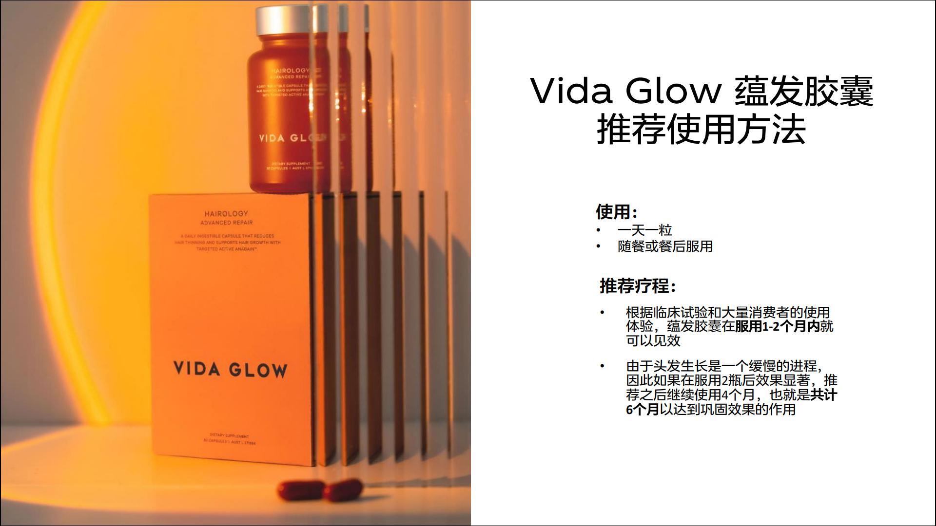 【产品大百科】Vida Glow蕴发胶囊